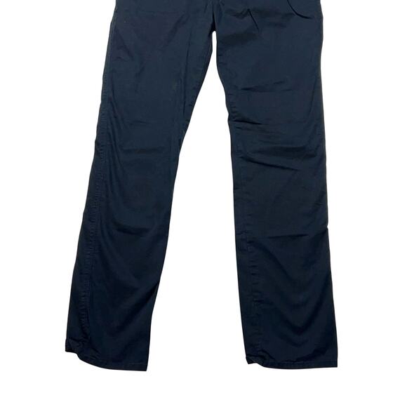 Vans Chino Pants Mens 32x30 Black Straight Stretchy Fit Skate Casual New - Picture 4 of 9